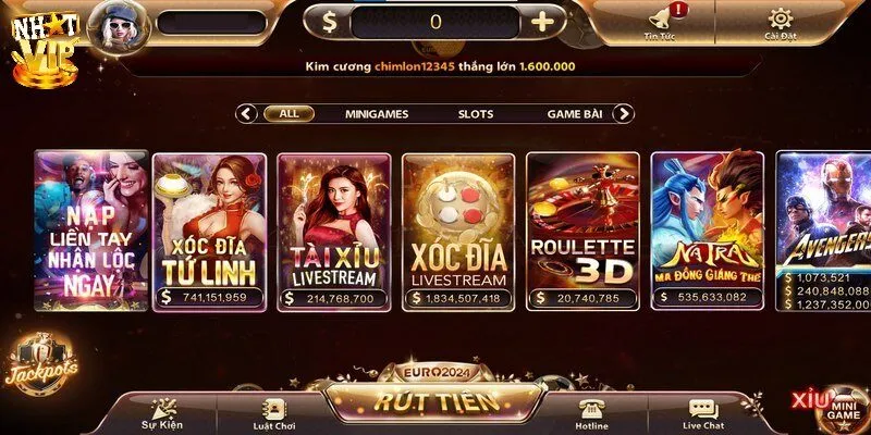 Rút Tiền Cập nhật các bước rút tiền Nhatvip chi tiết cho tân thủ