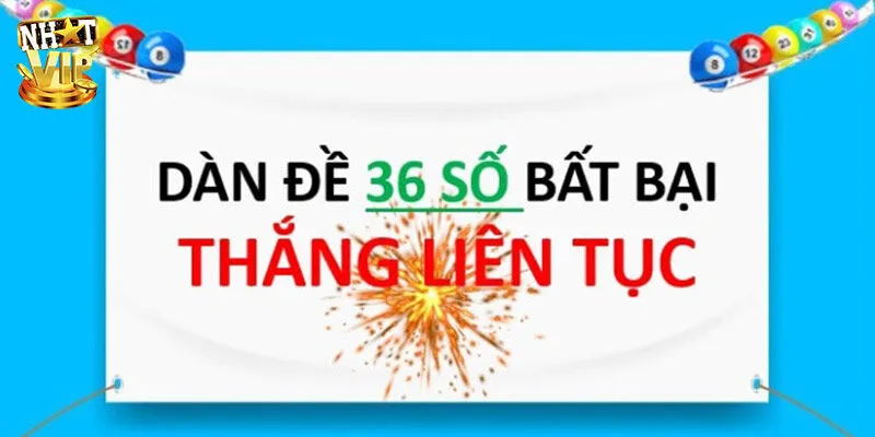 Dàn Đề 36 Số - Bật Mí Những Cách Tạo Dàn Dễ Trúng Nhất Thiết lập dàn đề 36 số bằng cách bỏ số kép