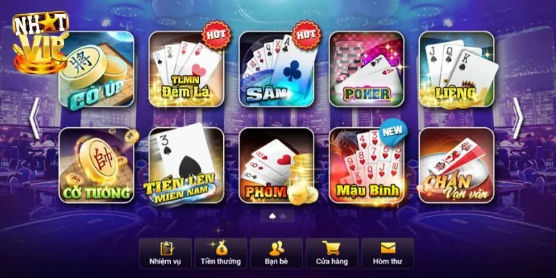 Top 4 Game Đánh Bài Online Đổi Tiền Mặt Nhatvip Được Săn Đón Tân binh cần biết gì về game đánh bài online đổi tiền mặt